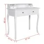 Tocador moderno blanco de vidaXL, Tocadores para dormitorios - Ref: Foro24-60635, Precio: 200,74 €, Descuento: %