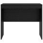 Escritorio Roble negro 90 x 50 x 76 cm Madera contrachapada