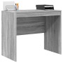 Escritorio Gris sonoma 90 x 50 x 76 cm Madera contrachapada
