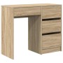 Escritorio Roble Sonoma 90 x 37.5 x 75 cm Madera contrachapada