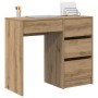Escritorio Roble artisan 90 x 37.5 x 75 cm Madera contrachapada