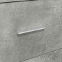 Aparador Gris hormigón 38 x 34.5 x 75 cm Madera contrachapada