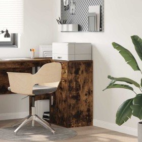 Aparador Roble ahumado 38 x 34.5 x 75 cm Madera contrachapada en Aparadores | Comprar online en Foro24