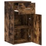 Aparador Roble ahumado 38 x 34.5 x 75 cm Madera contrachapada