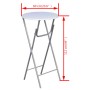 Klappbare Stehtische, 4 Einheiten aus weißem MDF von vidaXL, Klapptische - Ref: Foro24-60650, Preis: 198,66 €, Rabatt: %