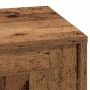 Armario de Noche con 2 pcs Madera vieja 44 x 34.5 x 45 cm