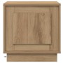 Armario de Noche con 2 pcs Roble artisan 44 x 34.5 x 45 cm