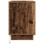 Armario de Noche con 2 pcs Madera Vieja 50 x 34.5 x 50 cm.