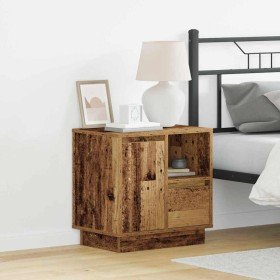 Armario de Noche con 2 pcs Madera Vieja 50 x 34.5 x 50 cm. en Mesitas de noche | Comprar online en Foro24