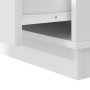 Armario de Noche Blanco 39 x 34.5 x 50 cm Madera contrachapada