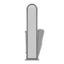 Gray Full Length Standing Mirror by vidaXL, Mirrors - Ref: Foro24-240580, Price: 67,03 €, Discount: %