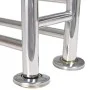 Stainless steel towel rack 6 tubes by vidaXL, Towel racks - Ref: Foro24-140334, Price: 26,43 €, Discount: %