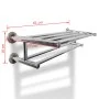 Stainless steel towel rack 6 tubes by vidaXL, Towel racks - Ref: Foro24-140334, Price: 26,43 €, Discount: %