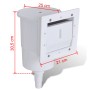 Juego de skimmer para piscina 8 piezas 21x25x30,5 cm de vidaXL, Filtros y coladores - Ref: Foro24-90399, Precio: 44,79 €, Des...