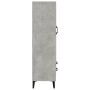 Betongraues Sperrholz-Sideboard 70x31x115 cm von vidaXL, Sideboards - Ref: Foro24-812577, Preis: 92,32 €, Rabatt: %