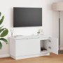 Mueble de TV con LED Blanco 100 x 38 x 49 cm