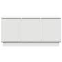 Mueble de TV con LED Blanco 100 x 38 x 49 cm