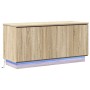 Mueble de TV con LED Roble Sonoma 100 x 38 x 49 cm