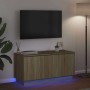 Mueble de TV con LED Roble Sonoma 100 x 38 x 49 cm