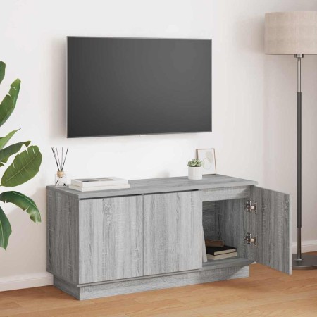 Mueble de TV Gris Sonoma 100 x 38 x 49 cm Madera de ingeniería en Muebles TV | Comprar online en Foro24