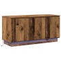 Mueble de TV con LED Madera Vieja 100 x 38 x 49 cm