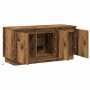Mueble de TV con LED Madera Vieja 100 x 38 x 49 cm