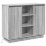 Aparador Gris Sonoma 90 x 32 x 75 cm Madera contrachapada