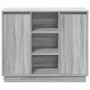 Aparador Gris Sonoma 90 x 32 x 75 cm Madera contrachapada
