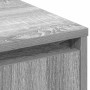 Aparador Gris Sonoma 90 x 32 x 75 cm Madera contrachapada