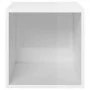 Muebles TV 4 uds madera contrachapada blanco brillo 37x35x37 cm de vidaXL, Muebles TV - Ref: Foro24-805518, Precio: 45,90 €, ...