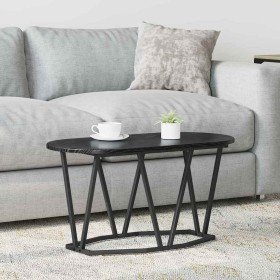 Mesa de Café Roble Negro 80 x 40 x 40.5 cm en Mesas de centro | Comprar online en Foro24