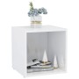 TV-Möbel 4 Stk. Sperrholz glänzend weiß 37x35x37 cm von vidaXL, TV-Möbel - Ref: Foro24-805518, Preis: 46,29 €, Rabatt: %