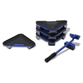 Juego de transportador y elevador de muebles con ruedas de vidaXL, Carretillas elevadoras - Ref: Foro24-140736, Precio: 27,56...