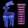 Weihnachtsrentier mit Netz 306 LED 60x24x89 cm von vidaXL, Weihnachtsbeleuchtung - Ref: Foro24-329824, Preis: 39,64 €, Rabatt: %
