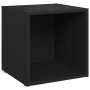 TV-Möbel 4 Stück schwarzes Sperrholz 37x35x37 cm von vidaXL, TV-Möbel - Ref: Foro24-805503, Preis: 53,74 €, Rabatt: %
