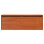 Mueble de pared con almacenamiento Marrón cera 100 x 30 x 35 cm