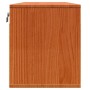 Mueble de pared con almacenamiento Marrón cera 100 x 30 x 35 cm