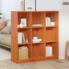 Mueble de Libros / Divisor de Habitación Marrón cera