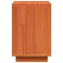 Armario de Noche con cajón Marrón cera 60 x 34 x 51 cm