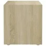 TV furniture 4 units Sonoma oak plywood 37x35x37cm by vidaXL, TV Furniture - Ref: Foro24-805509, Price: 59,52 €, Discount: %