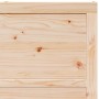 Puerta de Granero Natural 100 x 208 cm Madera maciza de Pino
