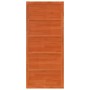 Puerta de Granero Marrón cera 90 x 208 cm Madera maciza de Pino