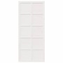 Puerta Corrediza Blanco 90 x 210 cm Madera maciza de pino