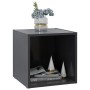 TV-Möbel 4 Stück graues Sperrholz 37x35x37 cm von vidaXL, TV-Möbel - Ref: Foro24-805506, Preis: 51,18 €, Rabatt: %