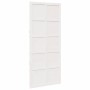Puerta Corrediza Blanco 80 x 210 cm Madera maciza de pino