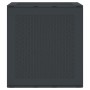 Caja de Almacenamiento para Jardín Antracita 55 x 53 x 57 cm en Cajas de almacenaje para exteriores | Comprar online en Foro24