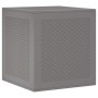 Caja de Almacenamiento para Jardín Gris Claro 55 x 53 x 57 cm en Cajas de almacenaje para exteriores | Comprar online en Foro24