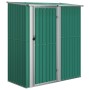 Green galvanized steel garden shed 180.5x97x209.5 cm by vidaXL, Sheds - Ref: Foro24-150903, Price: 189,85 €, Discount: %