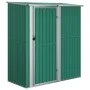 Green galvanized steel garden shed 180.5x97x209.5 cm by vidaXL, Sheds - Ref: Foro24-150903, Price: 183,91 €, Discount: %