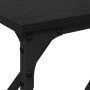 Mesa Consola Roble negro 180 x 23 x 75 cm
